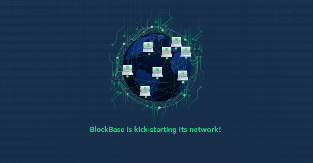 This is an image about BlockBase kickstarting its network
